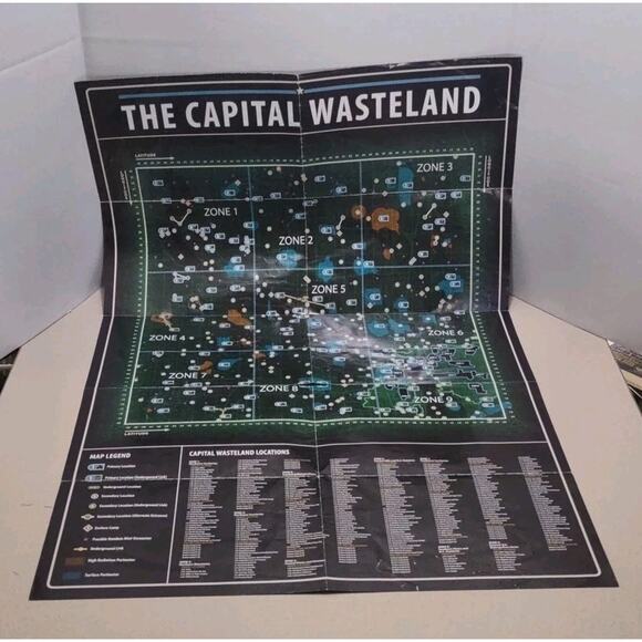 Fallout 3 Prima Official Game Guide 2008 All Platforms w/ Map - Picture 5 of 5